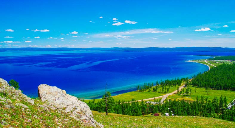 Khuvsgul Lake in Mongolia