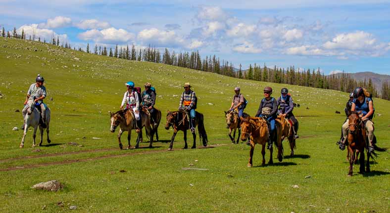 Mongolia horse riding trip