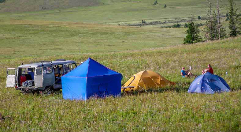 Mongolia wild camping