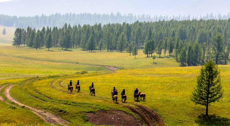 Mongolia horseback tour