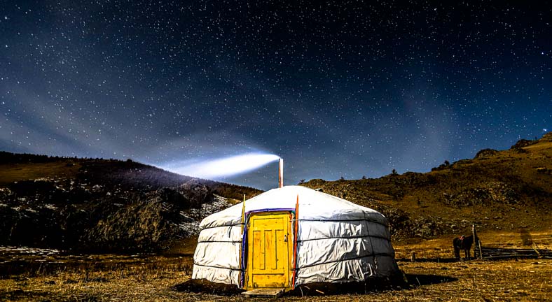 Mongolia nomadic dwelling