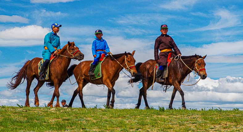 Mongolia race jockey