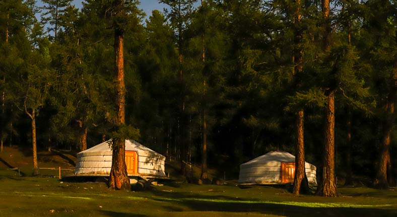 Northern Mongolia ger camp