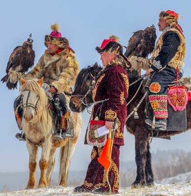 Mongolia golden eagle festival